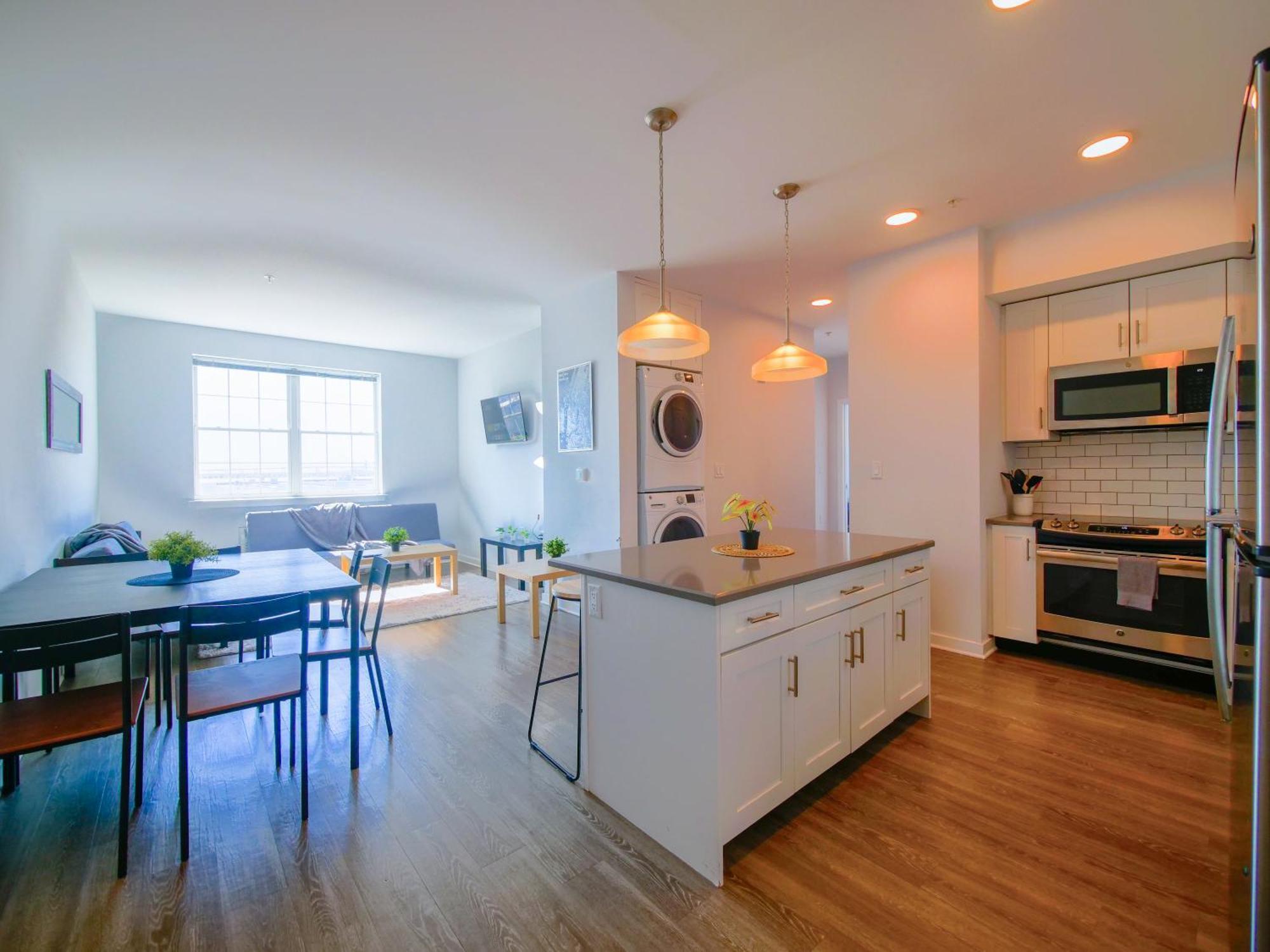 Mins To Nyc, Exceptional Modern 2Bedroom Apt 泽西 外观 照片